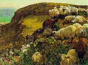 William Holman Hunt On English Coasts. France oil painting artist